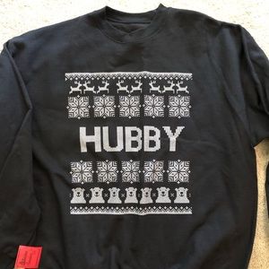 MENS Hubby Christmas Pullover Sweatshirt